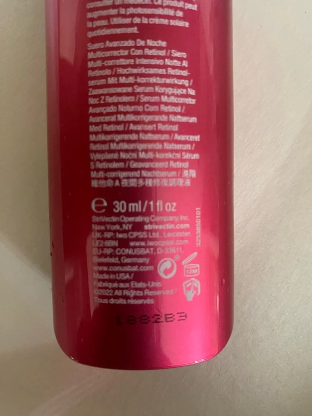 StriVectin Nightly Multi-Correct Serum